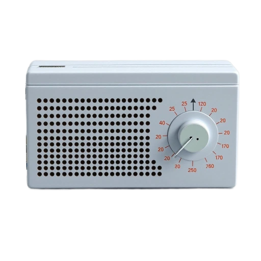 AI Human listening to radio