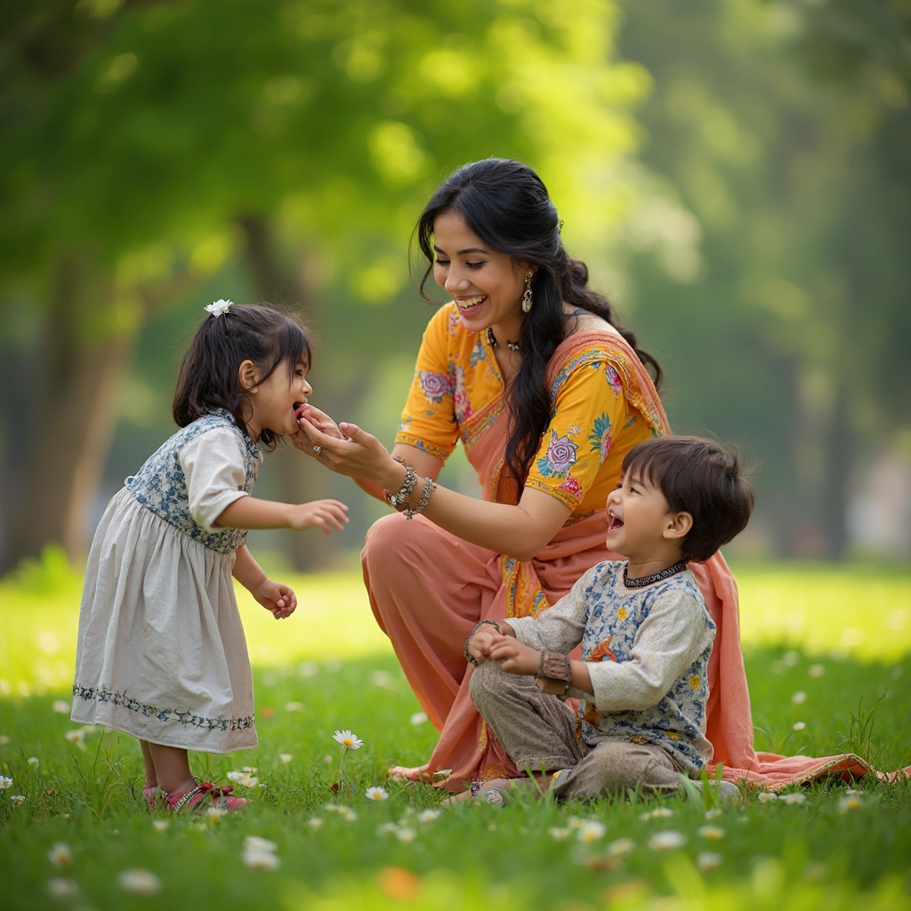 Syed Mahira Enjoyed With Children