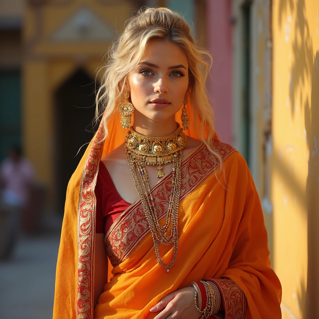Saffron shoot