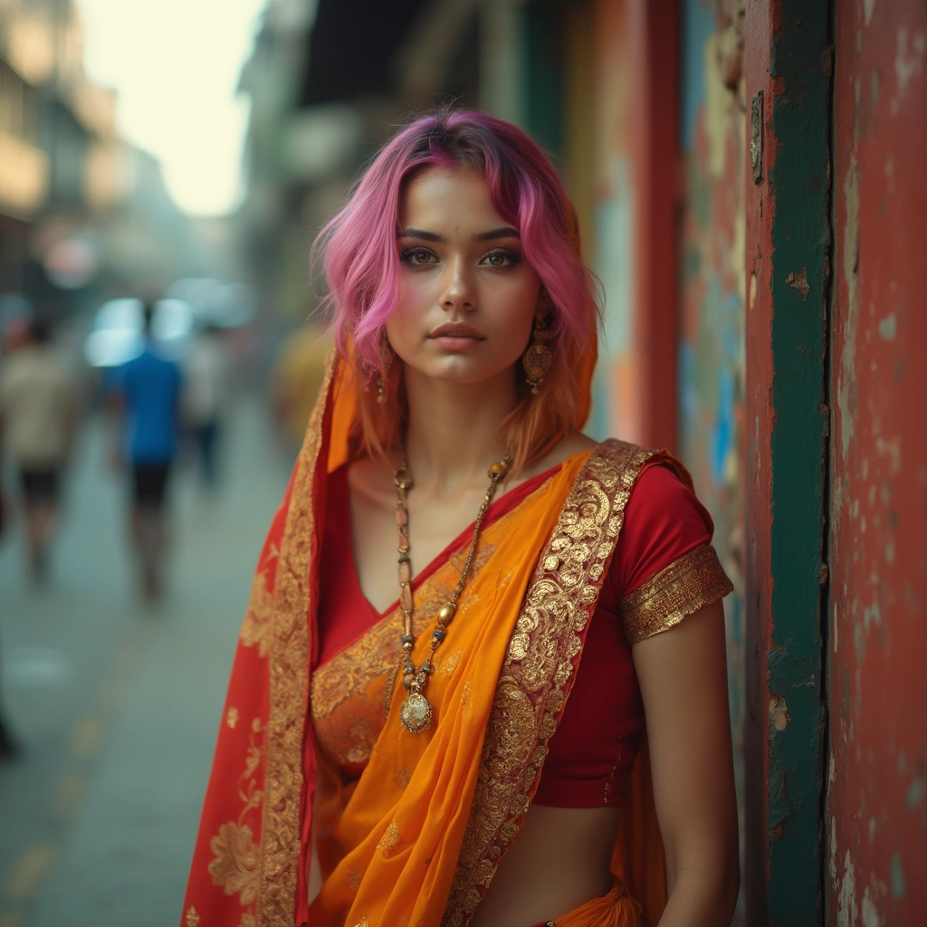 Saffron shoot