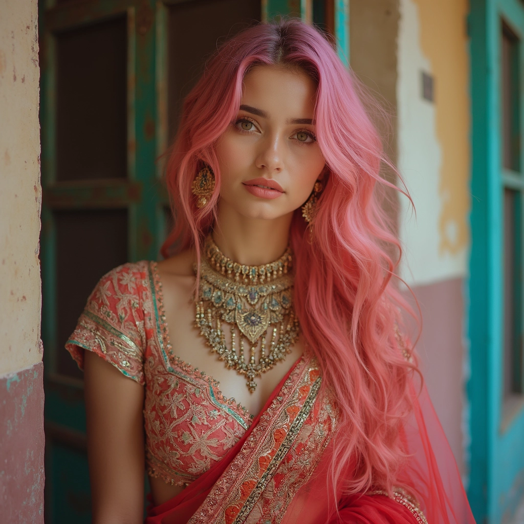 Saffron shoot