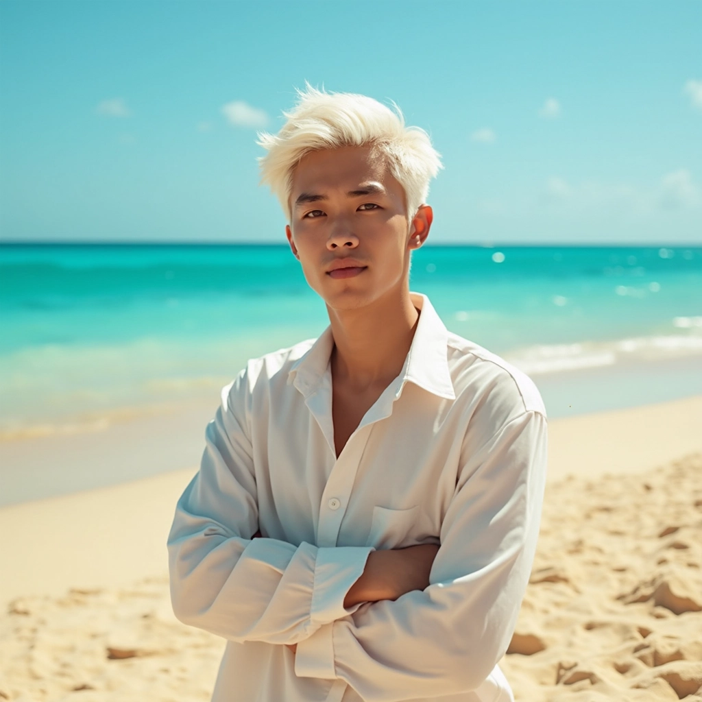 Having A Hot Time In Beach