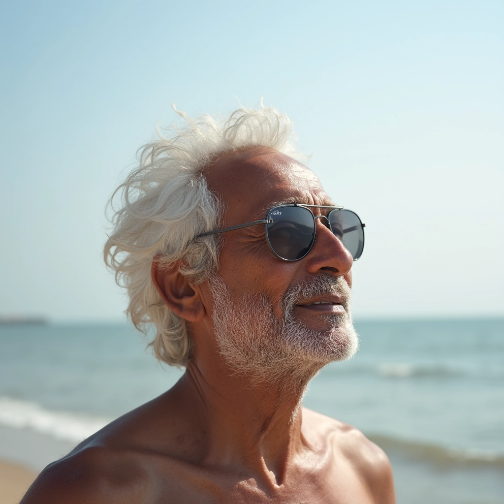 On Beach