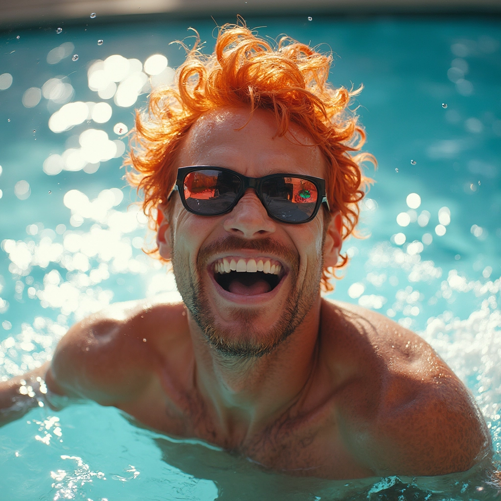 Fun in pool