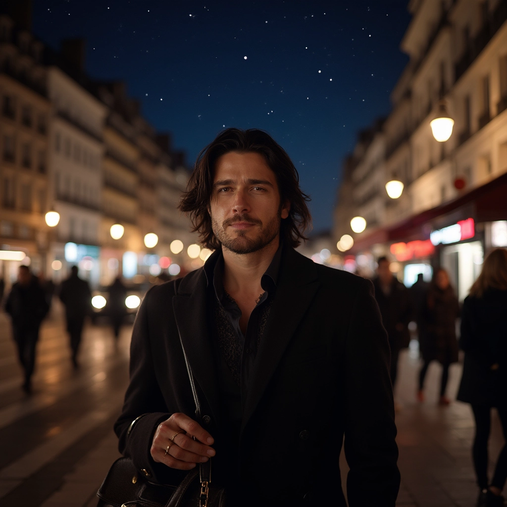 Paris and New-York by night