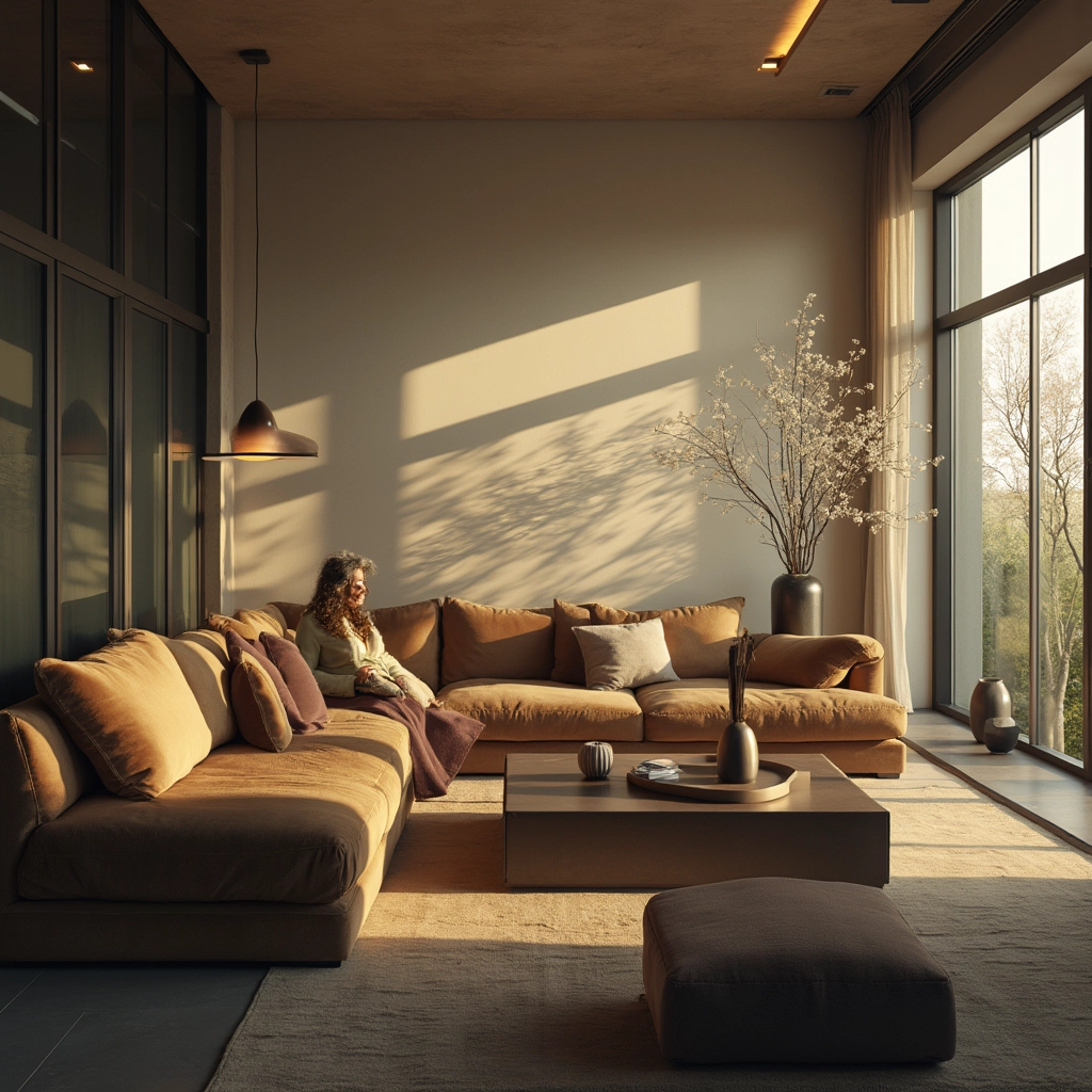 Tsukii in living room