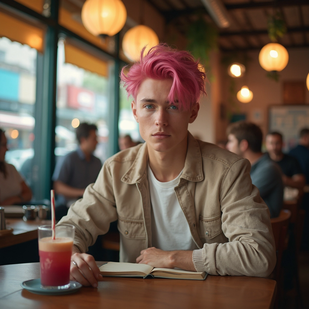 In A Coffee Shop