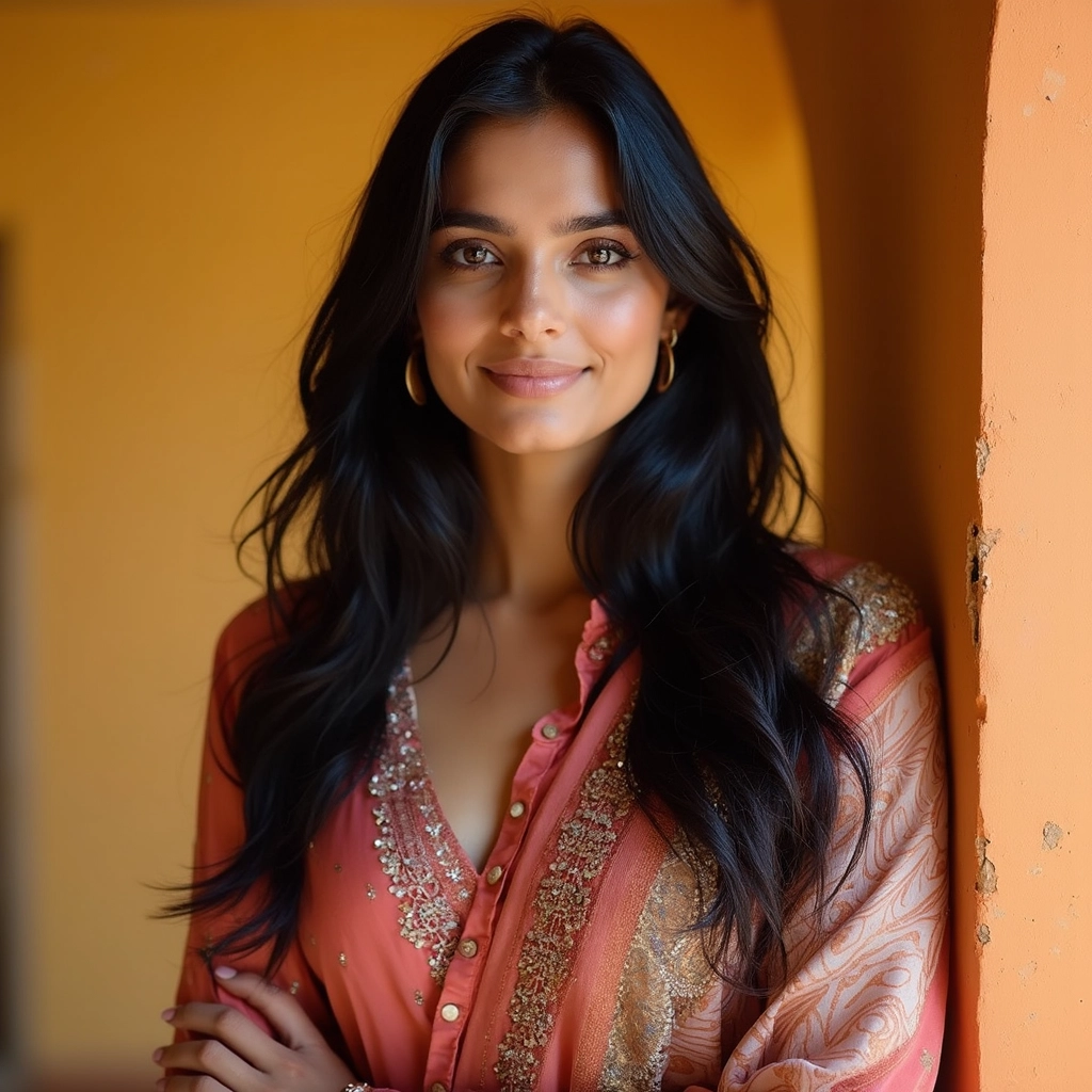 Cute Indian Model