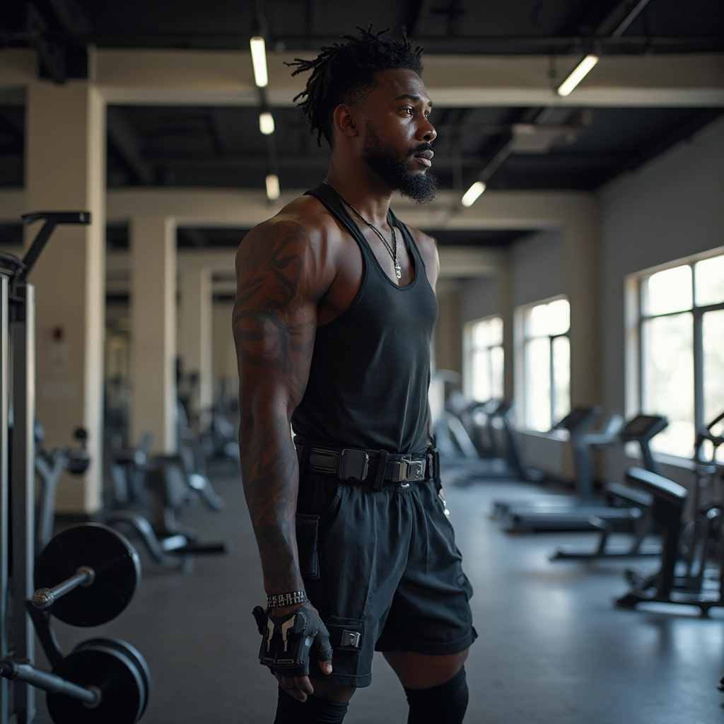 In A Gym